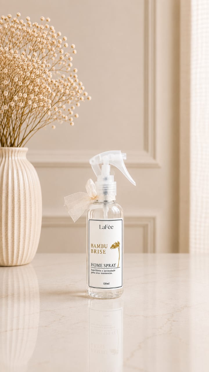 Home Spray 120ml LaFée — Refil 200ml Recipiente Plástico